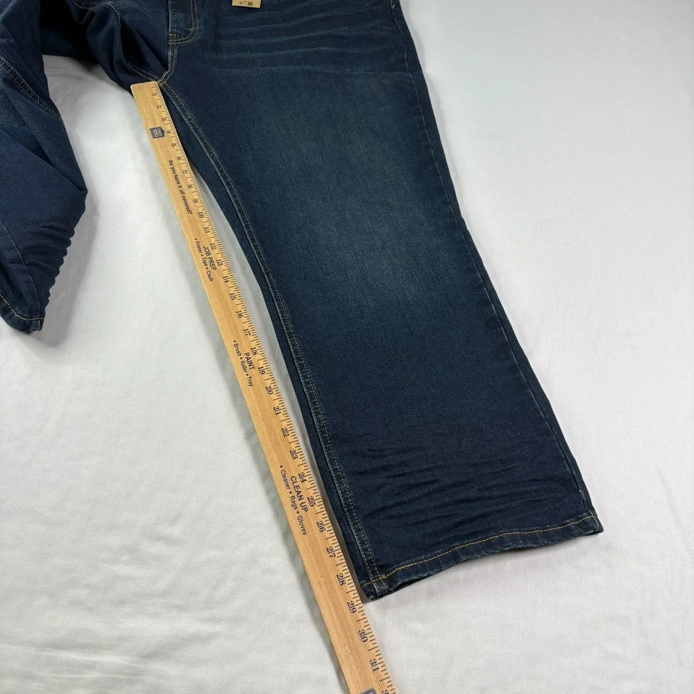 Levis 541 Jeans Mens 50x30 Blue Athletic Taper Stretch Denim NEW